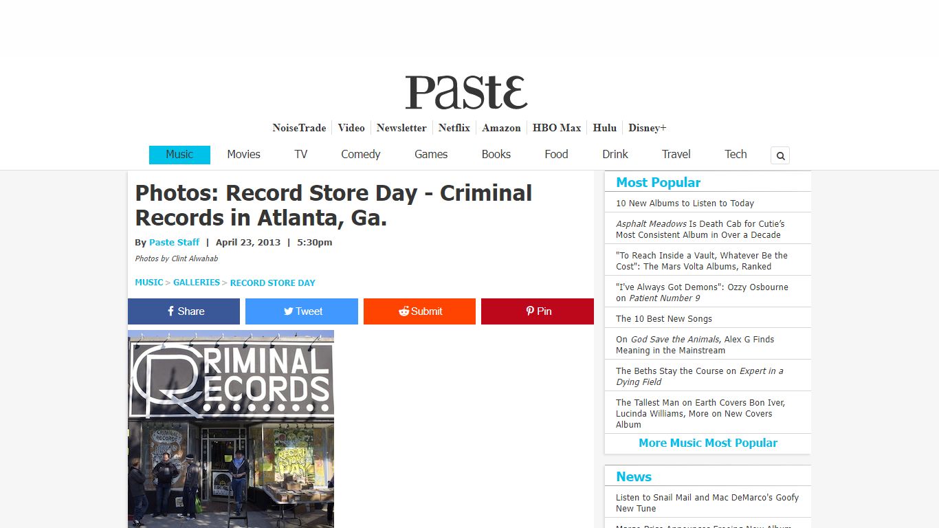 Photos: Record Store Day - Criminal Records in Atlanta, Ga.